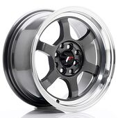 Japan Racing Wheels JR12 7.5x15 4x100/114.3 CB73.1 Gun Metal