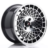 Japan Racing Wheels JR14 8x15 4x100 CB74.1 Gloss Black Machined Face