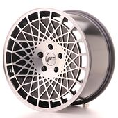 Japan Racing Wheels JR14 9.5x18 5x100 CB74.1 Gloss Black Machined Face