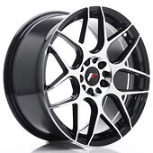 Japan Racing Wheels JR18 8.5x18 5x112/114.3 CB74.1 Black Machined