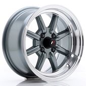 Japan Racing Wheels JR19 7x14 4x100 CB73.1 Gun Metal