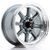 Japan Racing Wheels JR19 7x14 4x100/114.3 CB73.1 Gun Metal