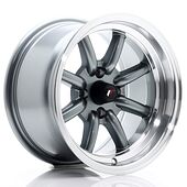 Japan Racing Wheels JR19 8x14 4x100 CB73.1 Gun Metal