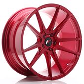 Japan Racing Wheels JR21 10x20 5x112 CB66.6 Platinum Red