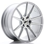 Japan Racing Wheels JR21 8.5x18 5x112 CB66.6 Silver Machined