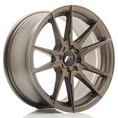 Japan Racing Wheels JR21 8x17 4x100/108 CB74.1 Matt Bronze