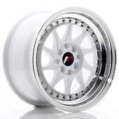 Japan Racing Wheels JR26 8x15 4x100/108 CB67.1 White w/Machined Lip