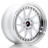 Japan Racing Wheels JR26 8x16 4x100/108 CB67.1 White w/Machined Lip