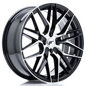 Japan Racing Wheels JR28 7.5x18 4x100 CB67.1 Gloss Black Machined Face