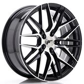 Japan Racing Wheels JR28 7.5x18 5x112 CB66.6 Gloss Black Machined Face