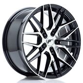 Japan Racing Wheels JR28 8x17 5x112 CB66.6 Gloss Black Machined Face