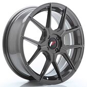 Japan Racing Wheels JR30 7x17 4x100 CB67.1 Hyper Gray