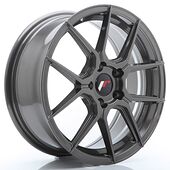 Japan Racing Wheels JR30 7x17 5x100 CB67.1 Hyper Gray