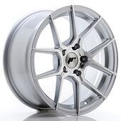 Japan Racing Wheels JR30 8x17 5x120 CB72.6 Silver Machined Face