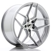 Japan Racing Wheels JR34 9.5x19 5x112 CB66.6 Silver Machined Face