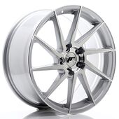 Japan Racing Wheels JR36 8.5x19 5x112 CB66.6 Silver Brushed Face