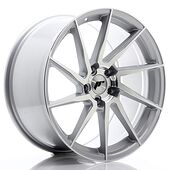 Japan Racing Wheels JR36 9.5x19 5x112 CB66.6 Silver Brushed Face