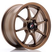 Japan Racing Wheels JR5 7x15 4x100 CB73.1 Dark Anodized Bronze