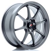 Japan Racing Wheels JR5 7x17 4x100 CB67.1 Matt Gun Metal