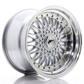 Japan Racing Wheels JR9 10x17 4x100/108 CB74.1 Silver w/Machined Lip