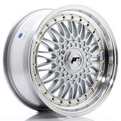 Japan Racing Wheels JR9 7.5x17 4x100/114.3 CB74.1 Silver w/Machined Lip