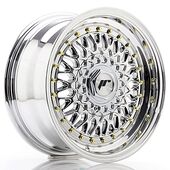 Japan Racing Wheels JR9 7x15 4x100/108 CB74.1 Chrome