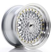 Japan Racing Wheels JR9 8x15 4x100/108 CB74.1 Silver w/Machined Lip