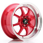 Japan Racing Wheels TFII 7.5x15 4x100/114.3 CB73.1 Red