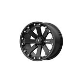 MSA MA20 Satin Black 7x16 4/137 ET0 CB112,0 60°