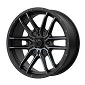 MSA MA43 Satin Black With Titanium Tint 7x14 4/137 ET10 CB112,0 60°