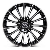 MSW 30 G.Blk F.Pol 7.5x19 5x112 ET48 CB73.1