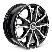 MSW 48 Van Blk/Pol 6.5x16 5x118 ET55 CB71.1