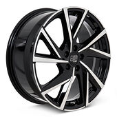 MSW 80 G.Blk/Pol 5x17 4x100 ET40 CB54.1