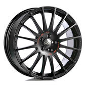 OZ Superturismo Black 7x16 4x100 ET37 CB68.1