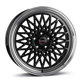 BORBET BORBET B black rim polished 8x17 5/100 ET40 CB57,1