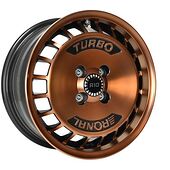 Ronal RONAL R10 TURBO COPPER MATT FRONT DIAMOND CUT 7x15 4/100 ET28 CB68,0 60°