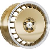 Ronal RONAL R50 AERO RACING GOLD RIM LIP CUT 8x18 5/112 ET45 CB76,0 Kulkona R13