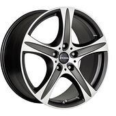 Ronal RONAL R55 SUV MATT BLACK FRONT CUT 7,5x17 5/112 ET55 CB66,5