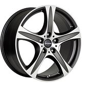 Ronal RONAL R55 SUV MATT BLACK FRONT CUT 9,5x20 5/112 ET20 CB66,6 Kulkona R13