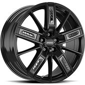 Ronal RONAL R67 Red Right JET BLACK 8,5x20 5/108 ET40 CB76,0 60°