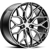 Vossen VOSSEN HF2 Brush Gloss Black 8,5x19 5/112 ET30 CB66,6 60°