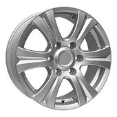 Rcdesign Rcdesign RC14S Kristallsilber 7,5x17 6/139,7 ET30 CB106,1