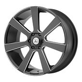 Statusfälgar AB15 Satin Black Milled 10x26 6/139,7 ET15 CB106,2 60°