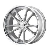 Statusfälgar AB23 Brushed Silver Chrome Lip 10,5x22 5/115 ET25 CB72,6 60°