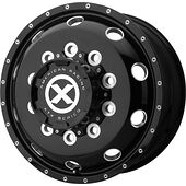 Statusfälgar AO405 Gloss Black Milled - Front 8,25x5 10/285,75 ET144 CB220,1 60°