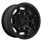 Black Rhino CONVOY MATTE BLACK 8,5x17 5/127 ET-18 CB71,6 60°