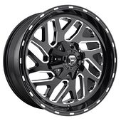 Fuel D581 TRITON GLOSS BLACK MILLED 10x20 5/139,7/150 ET-18 CB110,1 60°