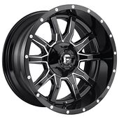 Fuel D627 VANDAL GLOSS BLACK MILLED 10x20 5/139,7/150 ET-18 CB110,1 60°