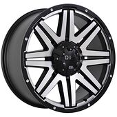 Statusfälgar D68 Flatblack machined face 9x20 6/114,3 ET25 CB66,1 60°
