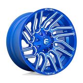 Fuel D774 TYPHOON ANODIZED BLUE MILLED 12x22 5/114,3/127 ET-44 CB78,0 60°